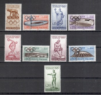 (intern: OLY 678) Italien Michelnummer 1064 - 1072 postfrisch