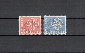 Schweiz Michelnummer 679 - 680 gestempelt