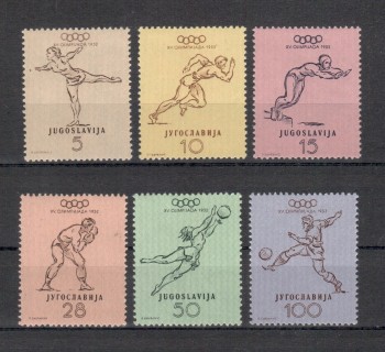 (intern: OLY 679) Jugoslawien Michelnummer 698 - 703 postfrisch