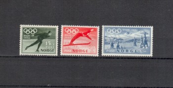(intern: OLY 683) Norwegen Michelnummer 372 - 374 postfrisch