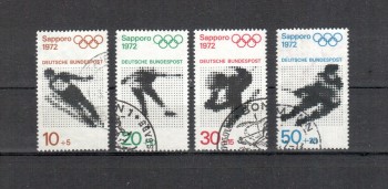 BRD Michelnummer 684 - 687 gestempelt BRD Michelnummer 684 - 687 gestempelt