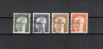 BRD Michelnummer 689 - 692 gestempelt BRD Michelnummer 689 - 692 gestempelt