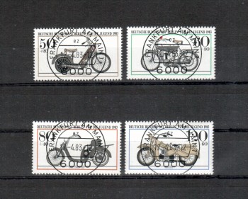 Berlin Michelnummer 694 - 697 gestempelt Berlin Michelnummer 694 - 697 gestempelt