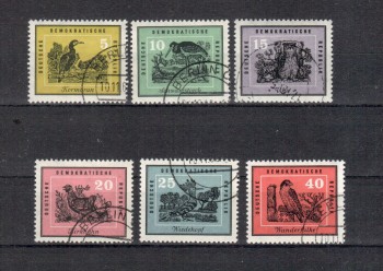 DDR Michelnummer 698 - 703 gestempelt