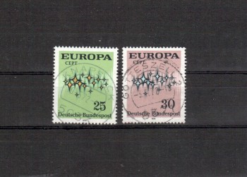 BRD Michelnummer 716 - 717 gestempelt