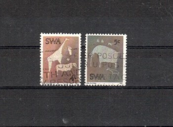 SWA Michelnummer 396 - 397 gestempelt