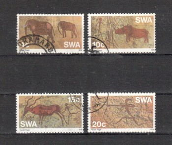 SWA Michelnummer 413 - 416 gestempelt