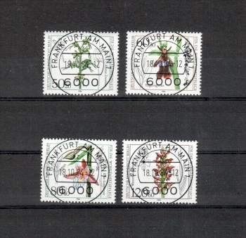 Berlin Michelnummer 724 - 727 gestempelt Berlin Michelnummer 724 - 727 gestempelt