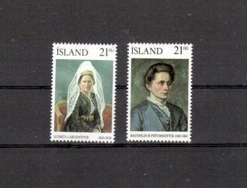 Island Michelnummer 724 - 725 postfrisch