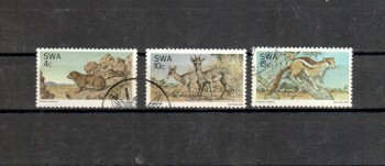 SWA Michelnummer 420 - 422 gestempelt