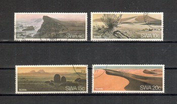 SWA Michelnummer 427 - 430 gestempelt