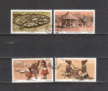 SWA Michelnummer 431 - 434 gestempelt
