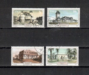 SWA Michelnummer 436 - 439 gestempelt