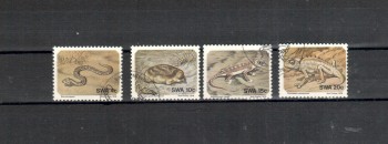 SWA Michelnummer 440 - 443 gestempelt SWA Michelnummer 440 - 443 gestempelt