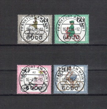 Berlin Michelnummer 735 - 738 gestempelt Berlin Michelnummer 735 - 738 gestempelt