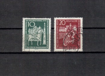 DDR Michelnummer 735 - 736 gestempelt