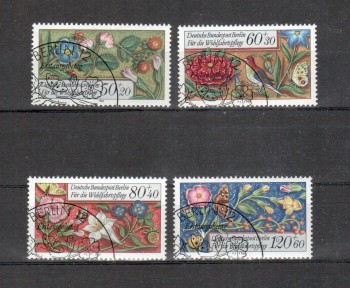 Berlin Michelnummer 744 - 747 gestempelt Berlin Michelnummer 744 - 747 gestempelt