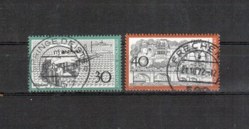 BRD Michelnummer 746 - 747 gestempelt