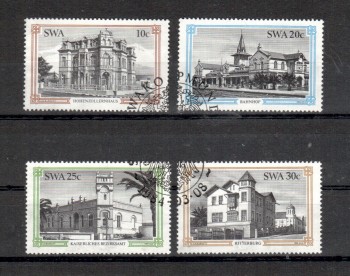 SWA Michelnummer 549 - 552 gestempelt SWA Michelnummer 549 - 552 gestempelt