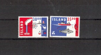 Island Michelnummer 766 - 767 postfrisch