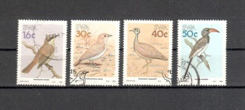 SWA Michelnummer 629 - 632 gestempelt