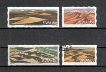 SWA Michelnummer 641 - 644 gestempelt