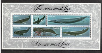 SWA Michelnummer 466 - 471 Block 5 postfrisch