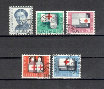 Schweiz Michelnummer 775 - 779 gestempelt Schweiz Michelnummer 775 - 779 gestempelt