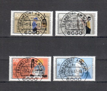 Berlin Michelnummer 780 - 783 gestempelt