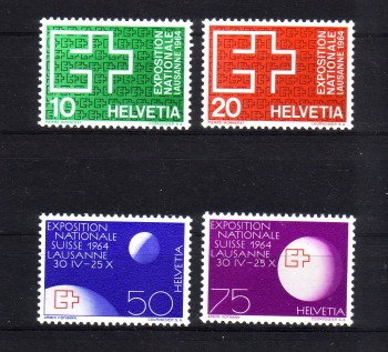 Schweiz Michelnummer 782 - 785 postfrisch Schweiz Michelnummer 782 - 785 postfrisch