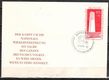 DDR Michelnummer 783 a FDC