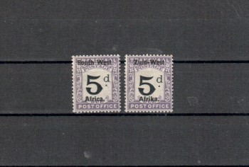 SWA Porto Michelnummer 19 - 20 postfrisch Falz