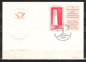 DDR Michelnummer 783 b FDC DDR Michelnummer 783 b FDC