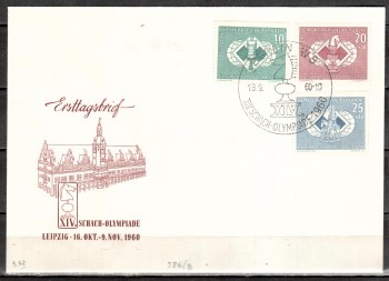 DDR Michelnummer 786 - 788 FDC DDR Michelnummer 786 - 788 FDC
