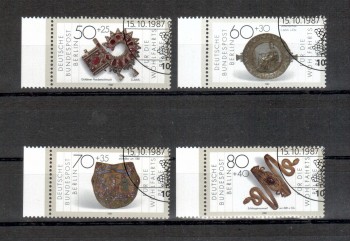 Berlin Michelnummer 789 - 792 gestempelt