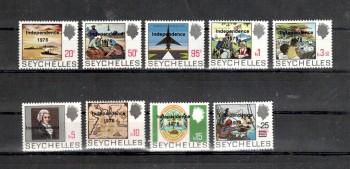 Seychellen 366 - 374 postfrisch Seychellen 366 - 374 postfrisch