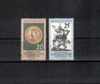 DDR Michelnummer 791 - 792 gestempelt DDR Michelnummer 791 - 792 gestempelt