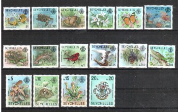 Seychellen 394 - 409 I postfrisch Seychellen 394 - 409 I postfrisch