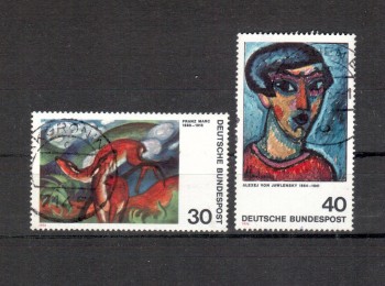 BRD Michelnummer 798 - 799 gestempelt