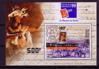 frz.Polynesien Michelnummer 800 Block 24 postfrisch 