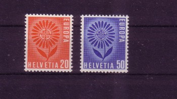 Schweiz Michelnummer 800 - 801 postfrisch