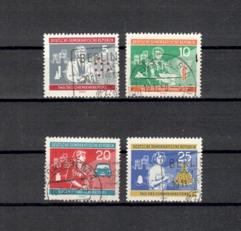 DDR Michelnummer 800 - 803 gestempelt DDR Michelnummer 800 - 803 gestempelt