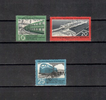 DDR Michelnummer 804 - 806 gestempelt DDR Michelnummer 804 - 806 gestempelt