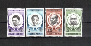 Seychellen 435 - 438 postfrisch