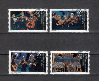 Berlin Michelnummer 807 - 810 gestempelt Berlin Michelnummer 807 - 810 gestempelt