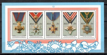 Suedafrika Michelnummer 808 - 812 Block 26 postfrisch