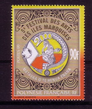 frz.Polynesien Michelnummer 810 postfrisch 