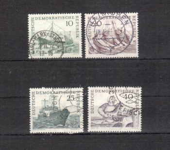DDR Michelnummer 817 - 820 gestempelt