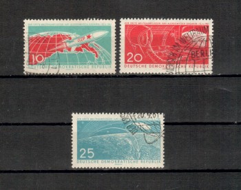 DDR Michelnummer 822 - 824 gestempelt