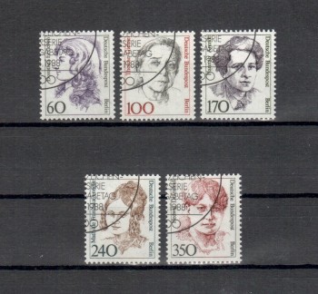 Berlin Michelnummer 824 - 828 gestempelt Berlin Michelnummer 824 - 828 gestempelt